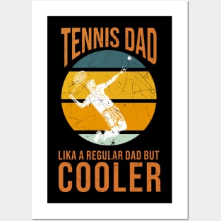 Tennis dad // Retro style // Grunge Posters and Art